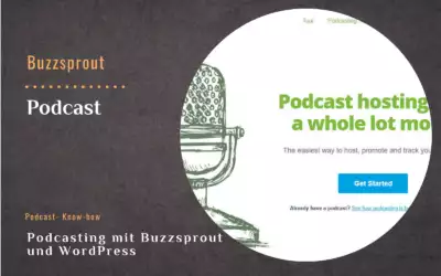 Podcasting mit Buzzsprout und WordPress - Agentur Brunner und Rost