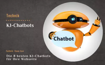 Die 8 besten KI-Chatbots für Ihre Webseite