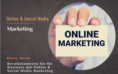 5 Gründe, warum Sie Online & Social Media Marketing nutzen sollten