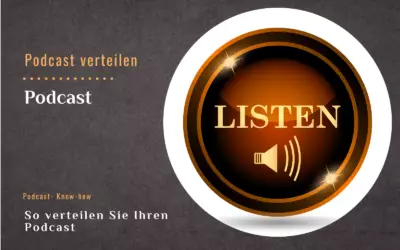 So verteilen Sie Ihren Podcast