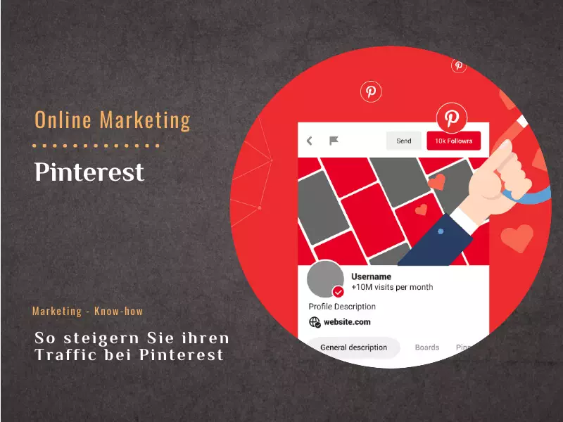 So steigern Sie ihren Traffic bei Pinterest