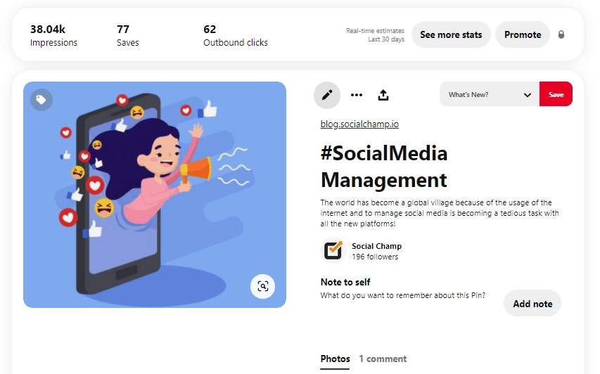 Neue Pins erstellen Neue Pins erstellen