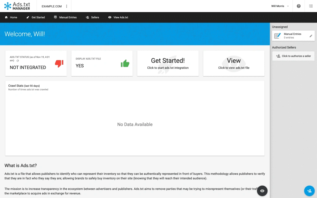 Ads Manager Plugin