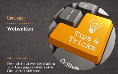 Onepager-Webseite - Agentur Brunner & Rost
